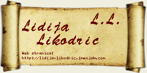 Lidija Likodrić vizit kartica